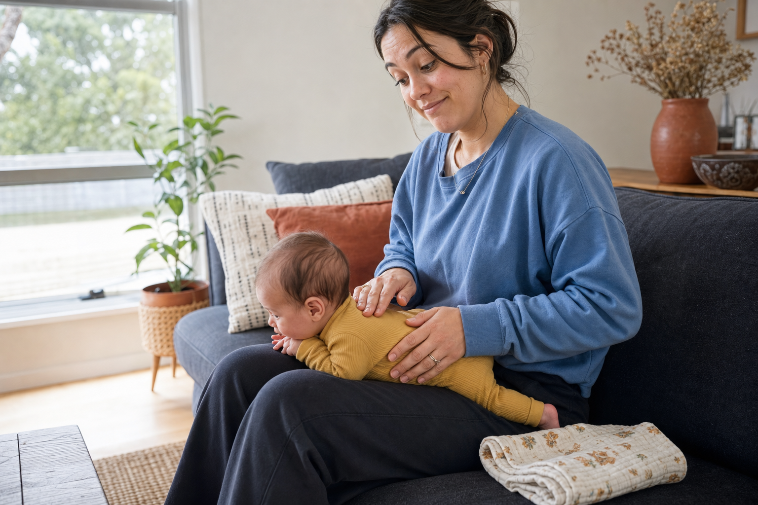 Why Won’t My Baby Burp? What to Try When the Wind Refuses to Make an Exit