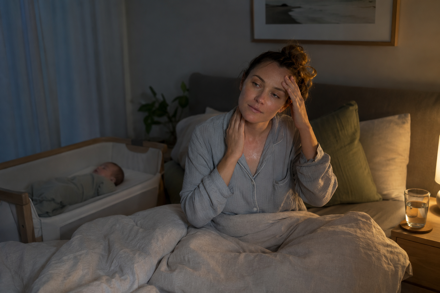 Postpartum Night Sweats: Because Apparently Childbirth Wasn’t Damp Enough