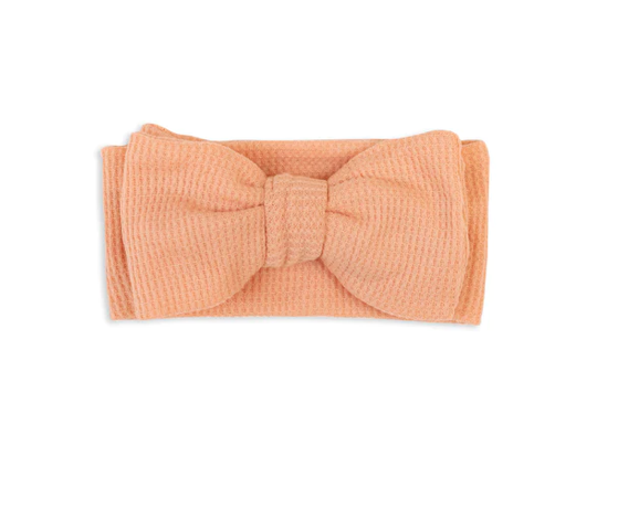 Big Waffle Bow Headbands