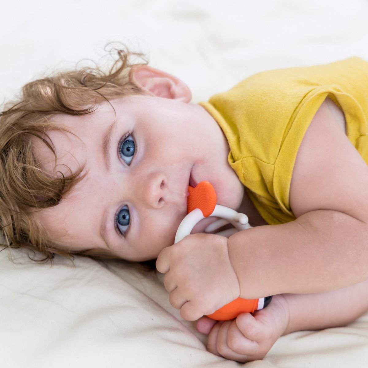 Mombella Clownfish Soothing Teether Toy for teething baby