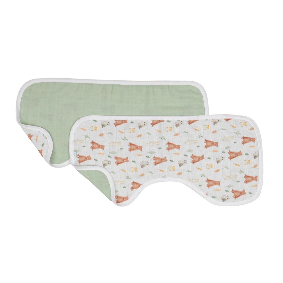 ALL4ELLA Burp Cloth 2pk - Forest Friends | modandtod.com