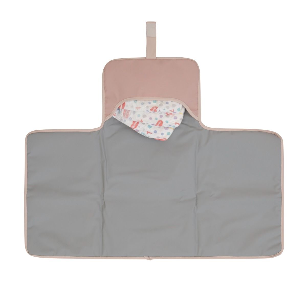 ALL4ELLA Recycled Changing Wallet - Pink | Baby Changing Mat | modandtod.com