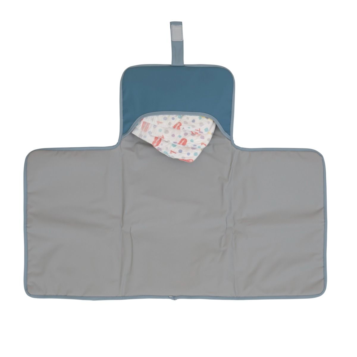 ALL4ELLA Recycled Changing Wallet - Blue | Baby Changing Mat | modandtod.com