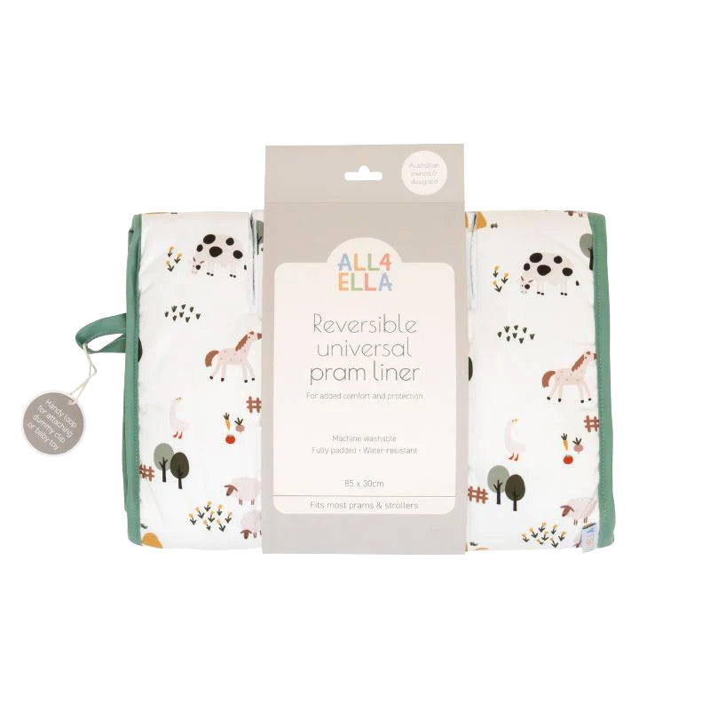 Universal Pram Liner Country Farm
