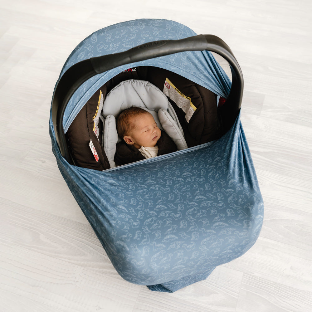 5 in 1 Multi Use Cover - Rexy & Friends - Capsule Cover, Highchair Cover, Shopping Trolley Cover, Breastfeeding Cover, Nursing Scarf - modandtod.com