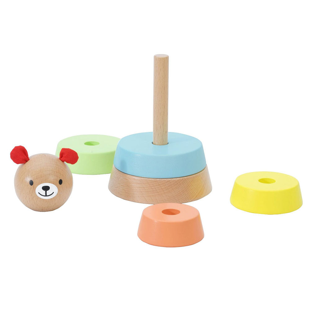 Classic world Bear Tower Stacking Toy for baby and toddler. MOD & TOD