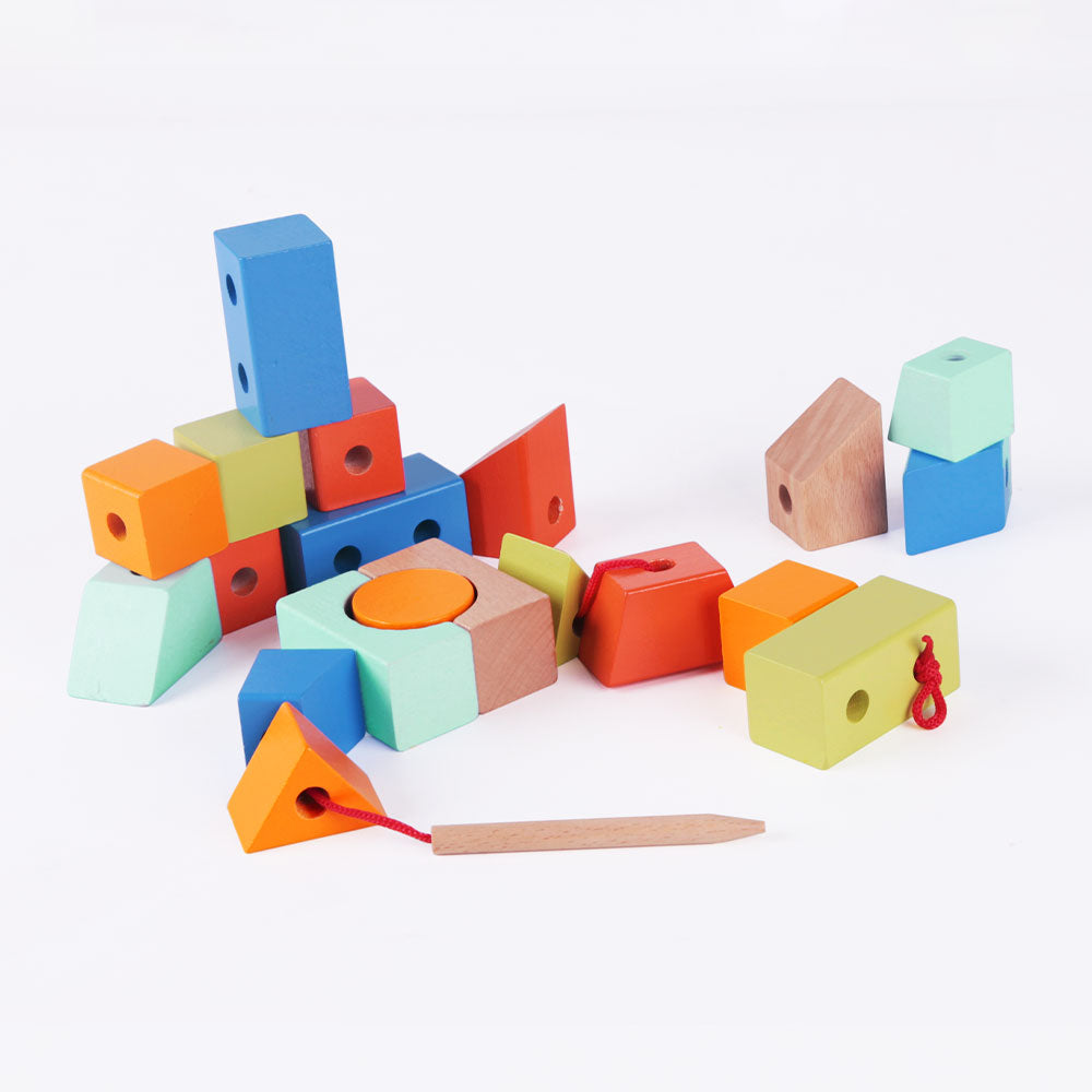 Classic world Block Beads Construction Toy for toddlers. MOD & TOD