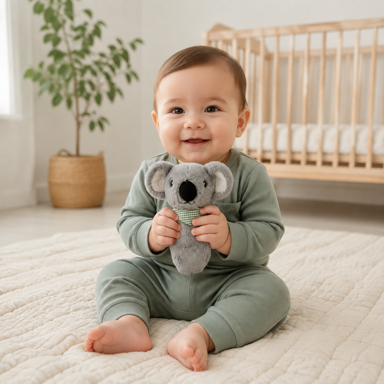ALL4ELLA BABY RATTLE - KOALA | modandtod.com