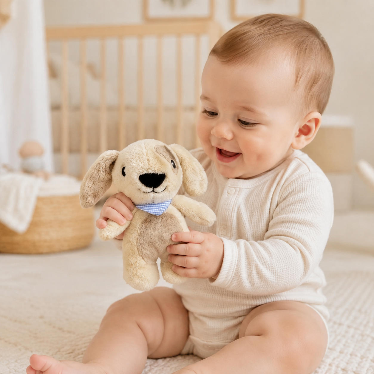 ALL4ELLA SENSORY RATTLE - DOG | modandtod.com