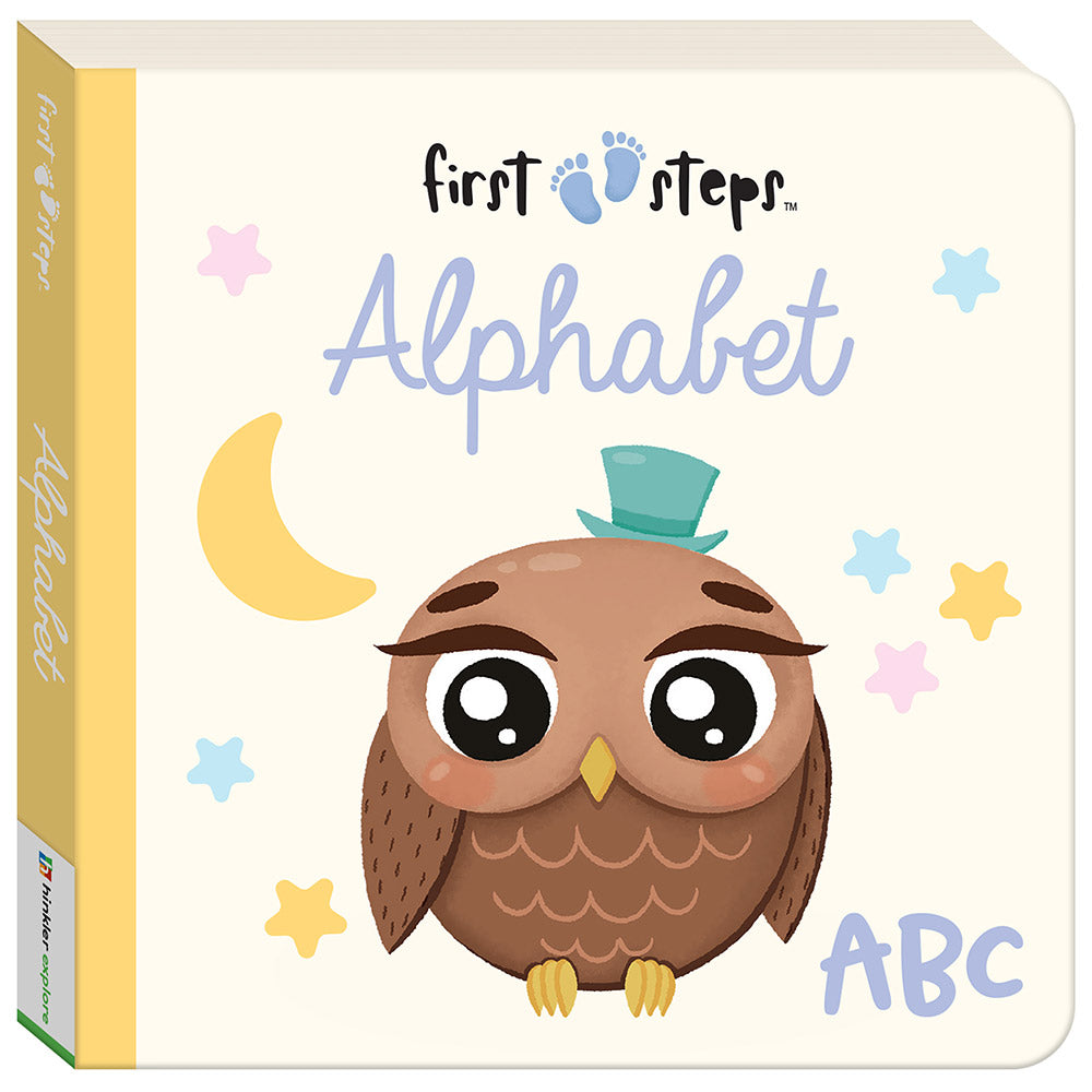 Hinkler First Steps Board Book | Alphabet for baby and toddlers. MOD & TOD