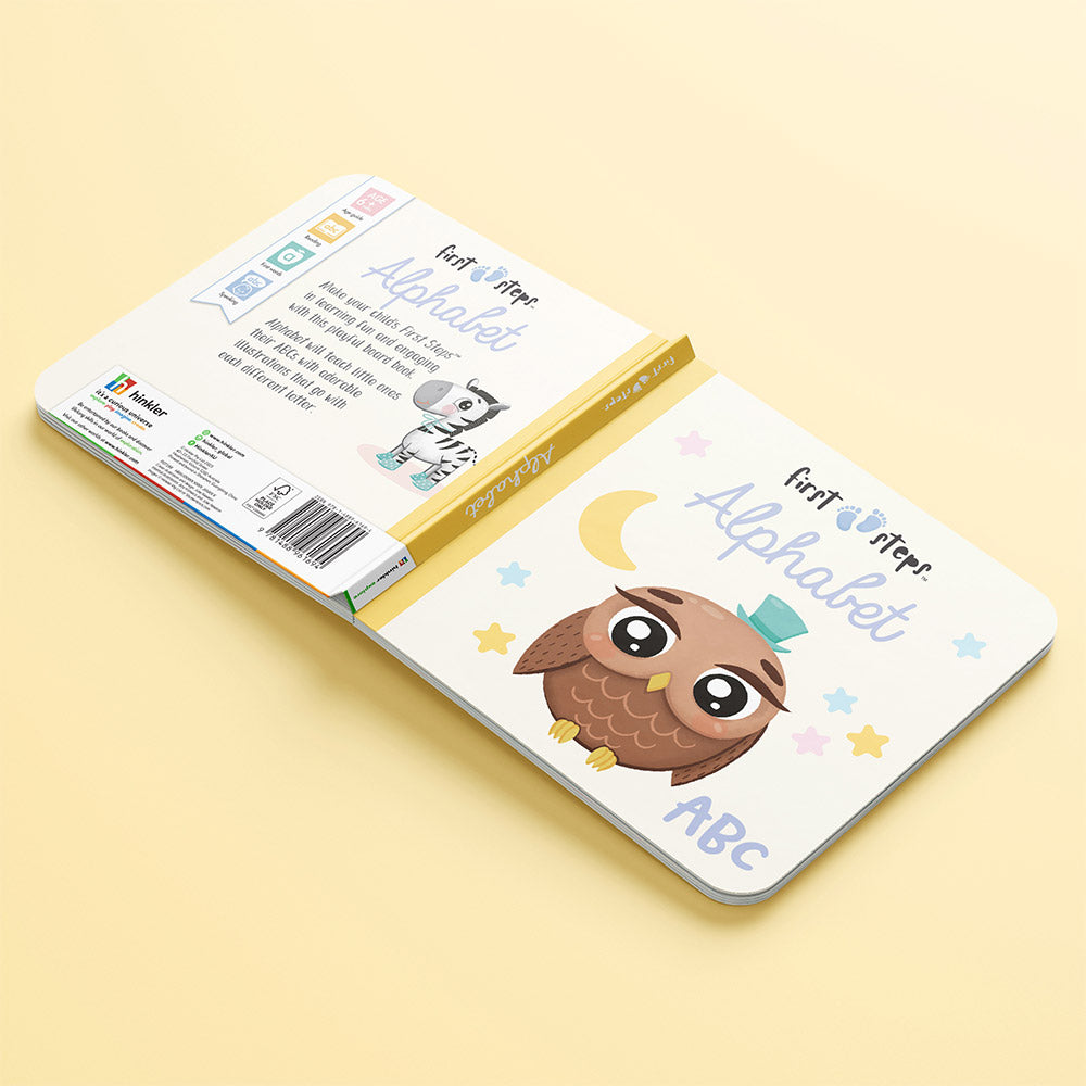 Hinkler First Steps Board Book | Alphabet for baby and toddlers. MOD & TOD