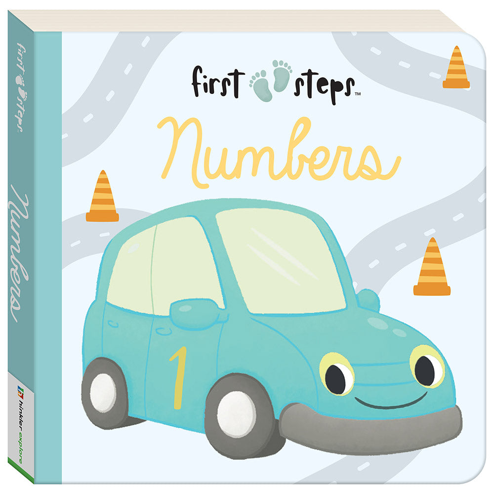 Hinkler First Steps Board Book | Numbers for baby and toddlers. MOD & TOD