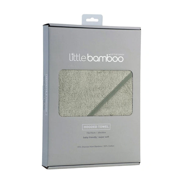 Little Bamboo Hooded Towel | Bayleaf for newborn baby and toddler