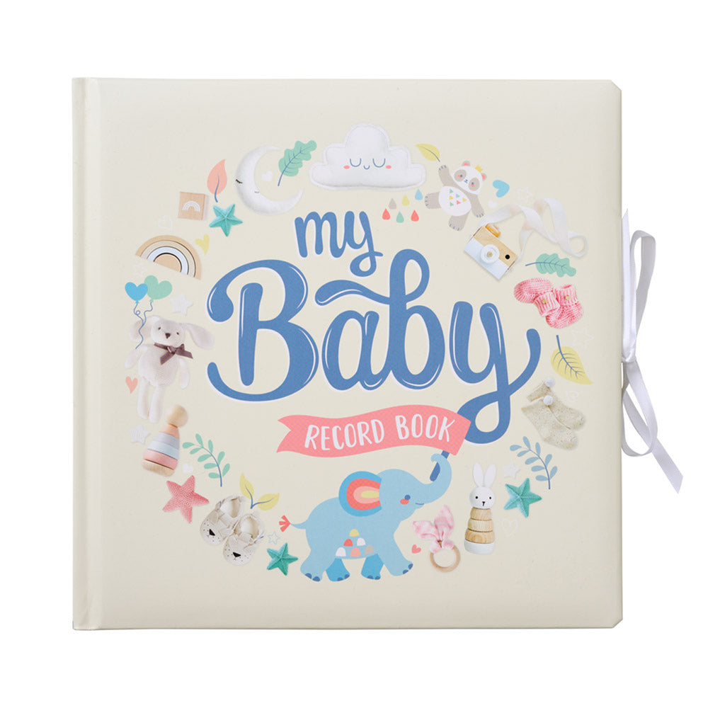 Hinkler My Baby Record Book for recording baby milestones. MOD & TOD