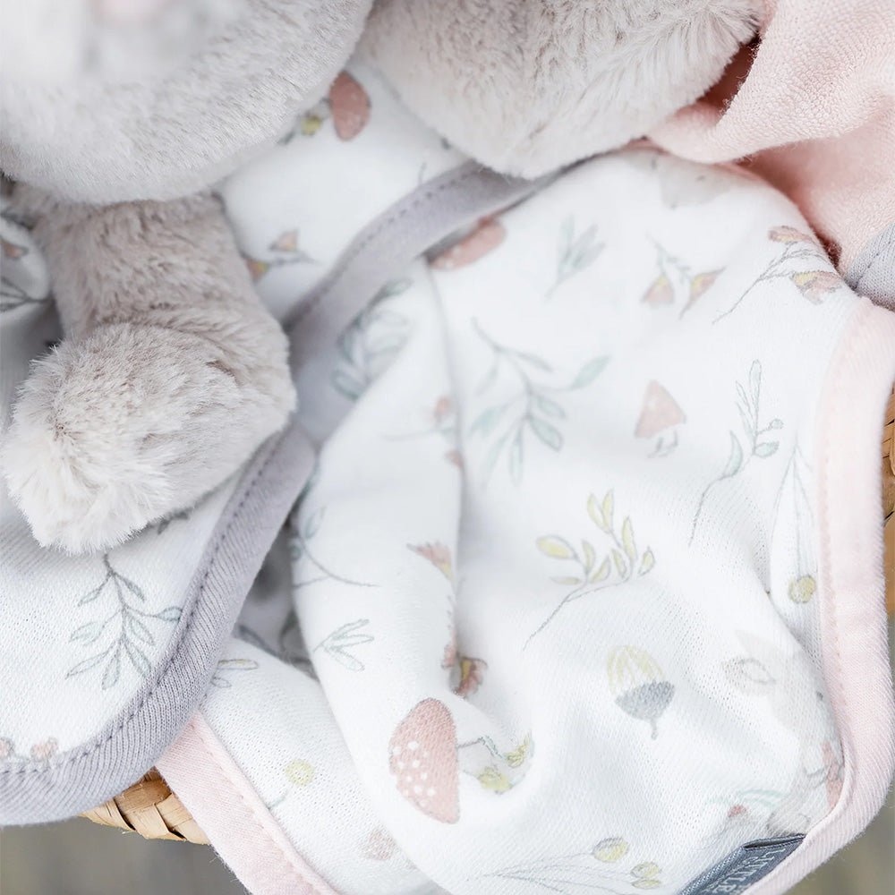 The Little Linen Company Soft Plush Baby Toy & Face Washers - Harvest Bunny for baby