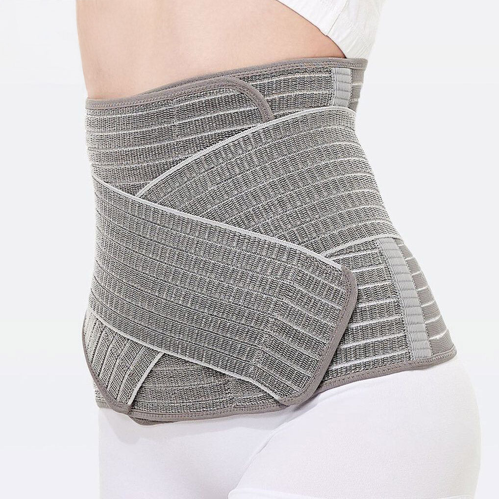 Postpartum Support Belly Wrap | Grey for postpartum mum. MOD & TOD