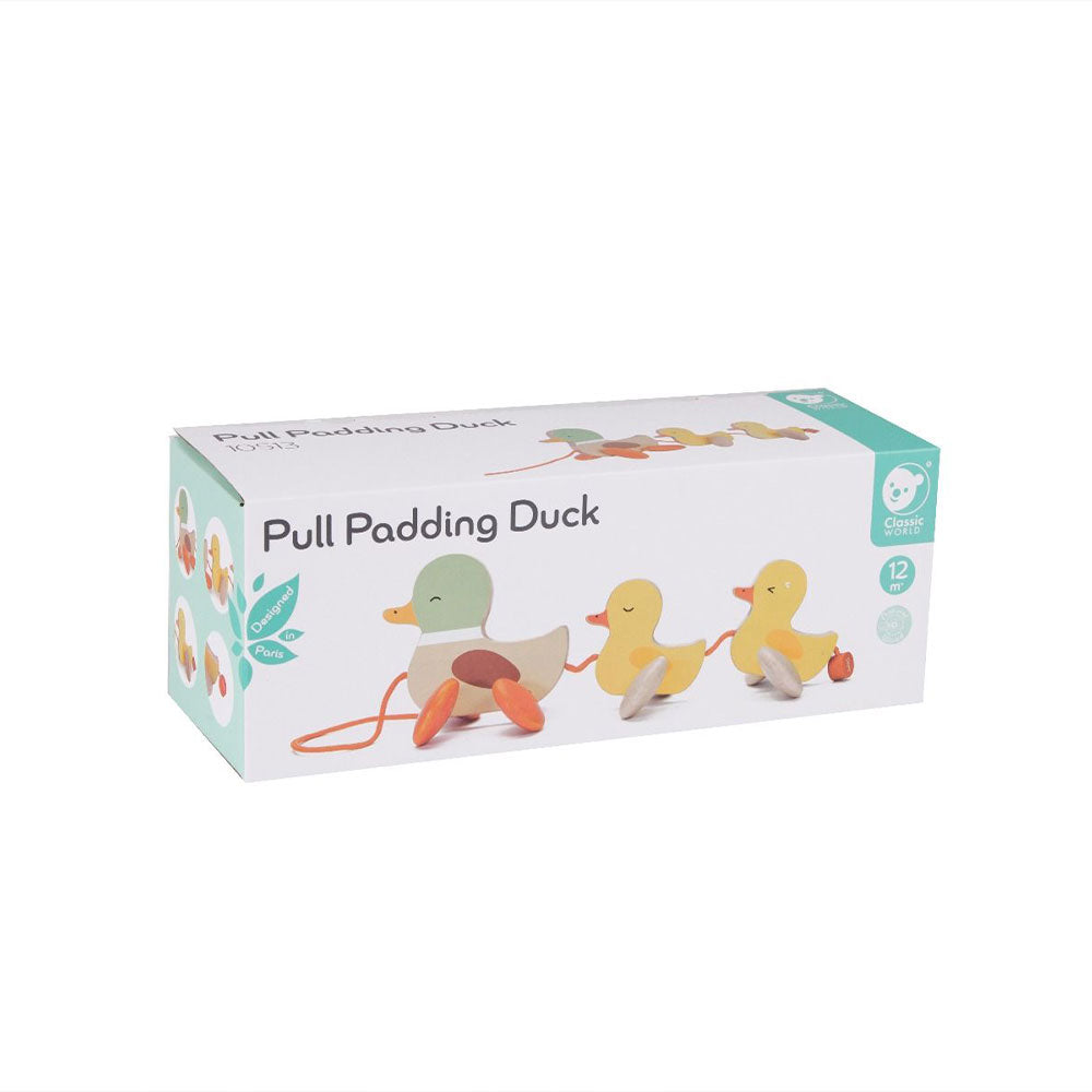 Classic world Pull Paddling Duck for toddlers. MOD & TOD