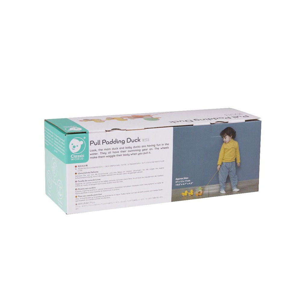 Classic world Pull Paddling Duck for toddlers. MOD & TOD