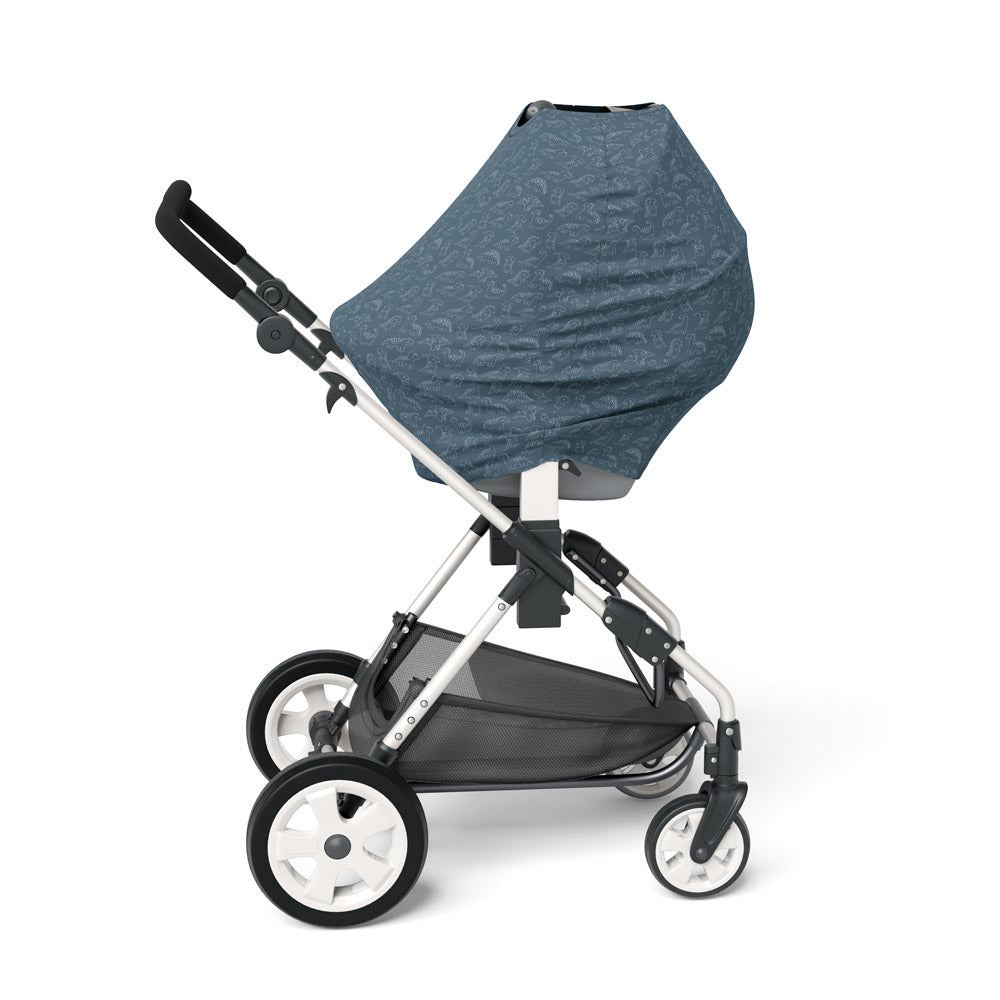 5 in 1 Multi Use Cover - Rexy & Friends - Capsule Cover, Highchair Cover, Shopping Trolley Cover, Breastfeeding Cover, Nursing Scarf - modandtod.com