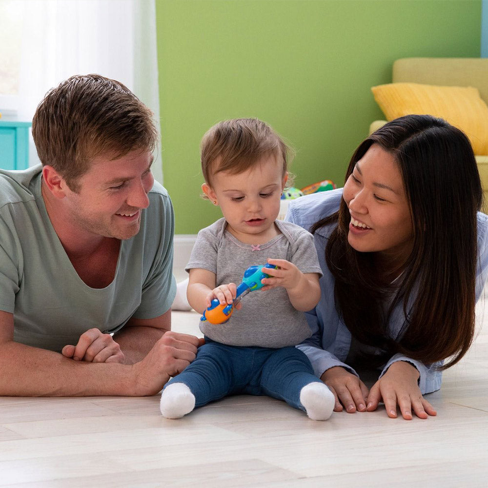 Lamaze Shakin Shells rattle for baby. MOD & TOD