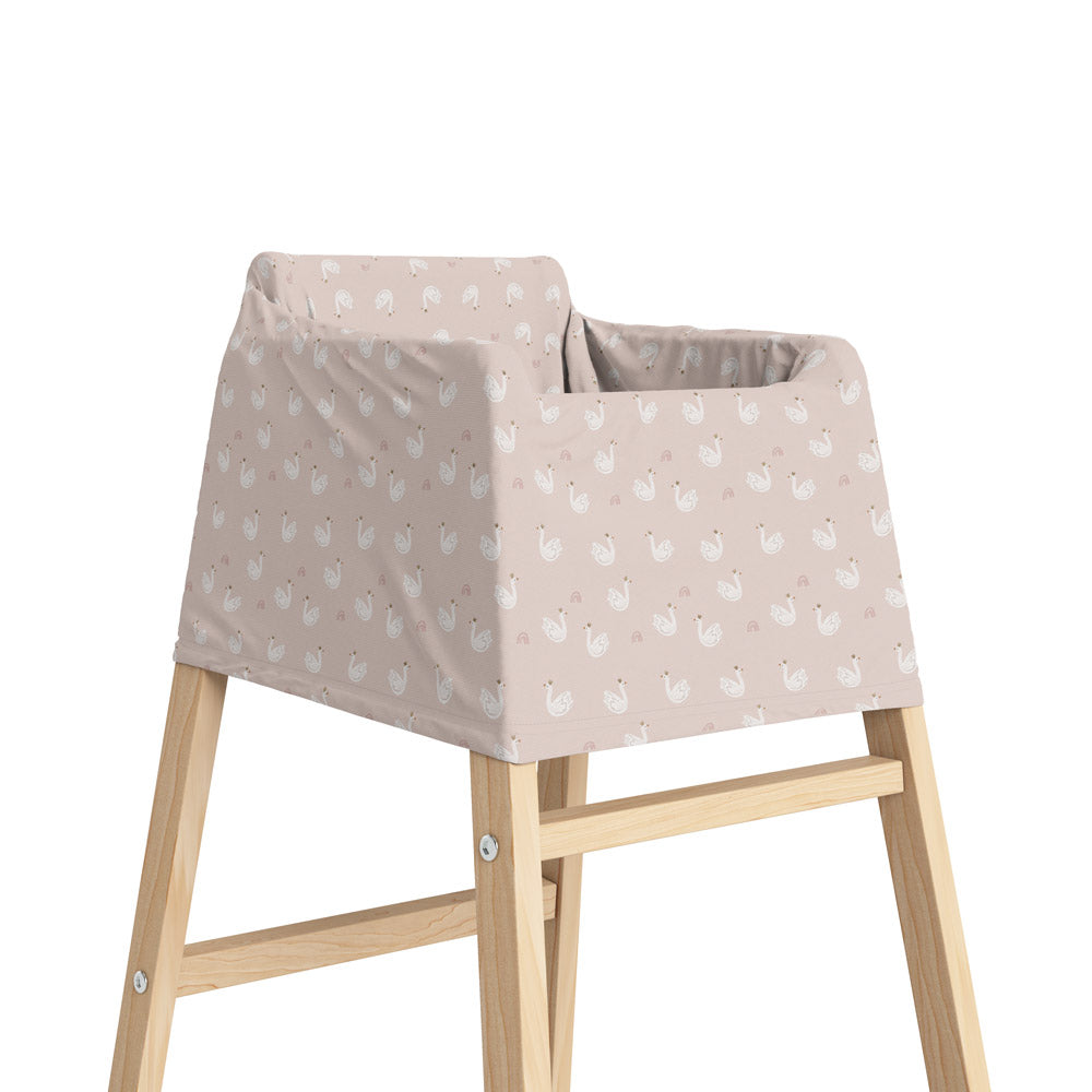 5 in 1 Multi Use Cover - Swan Princess - Capsule Cover, Highchair Cover, Shopping Trolley Cover, Breastfeeding Cover, Nursing Scarf - modandtod.com