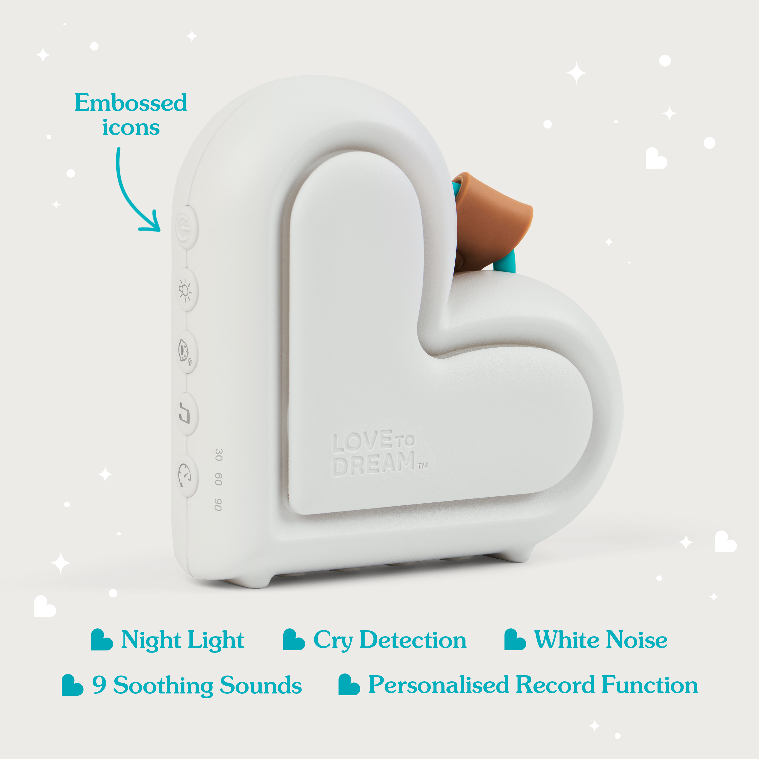 LOVE TO DREAM SLEEP MACHINE | modandtod.com