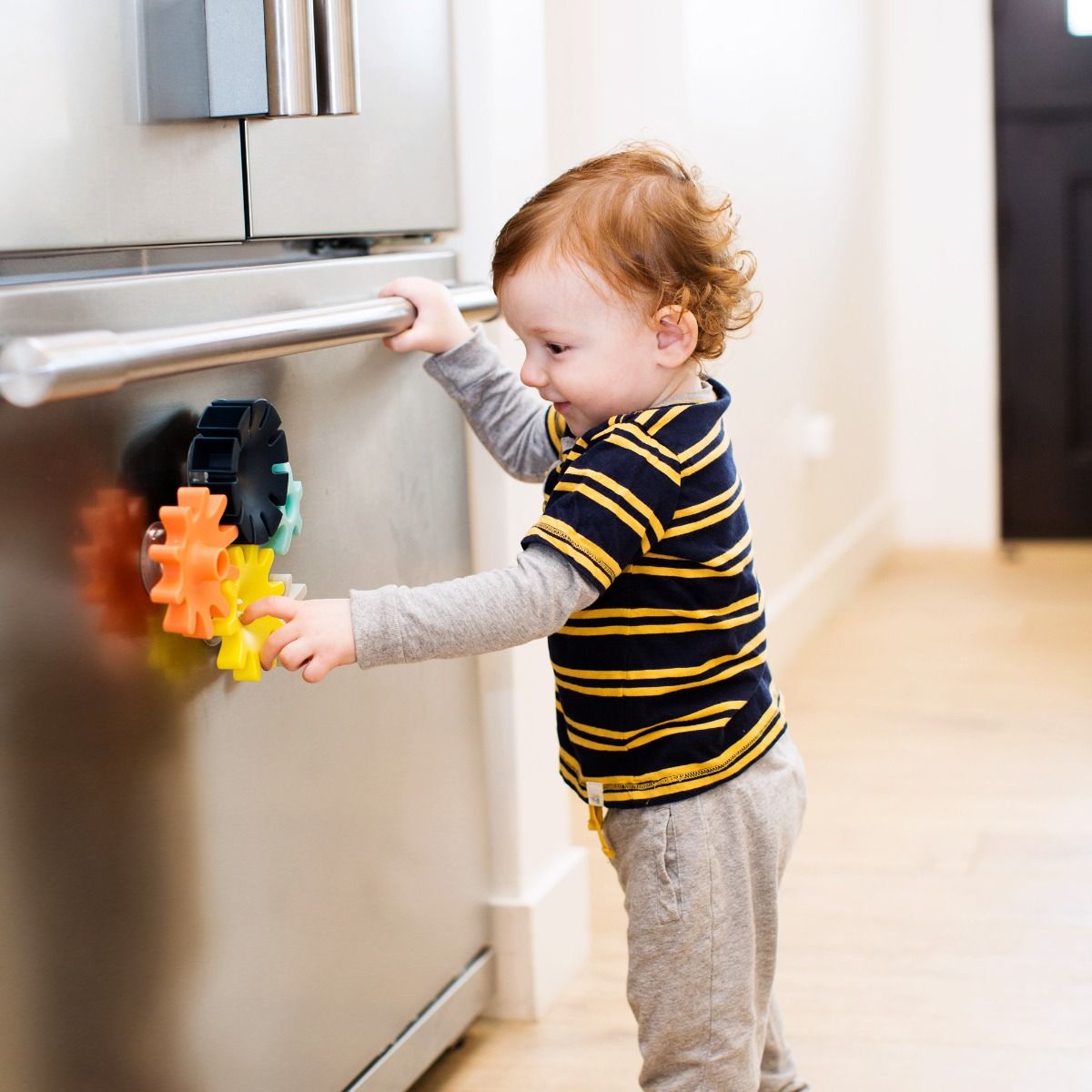 Boon Cogs Bath Toy - Navy for baby bath fun