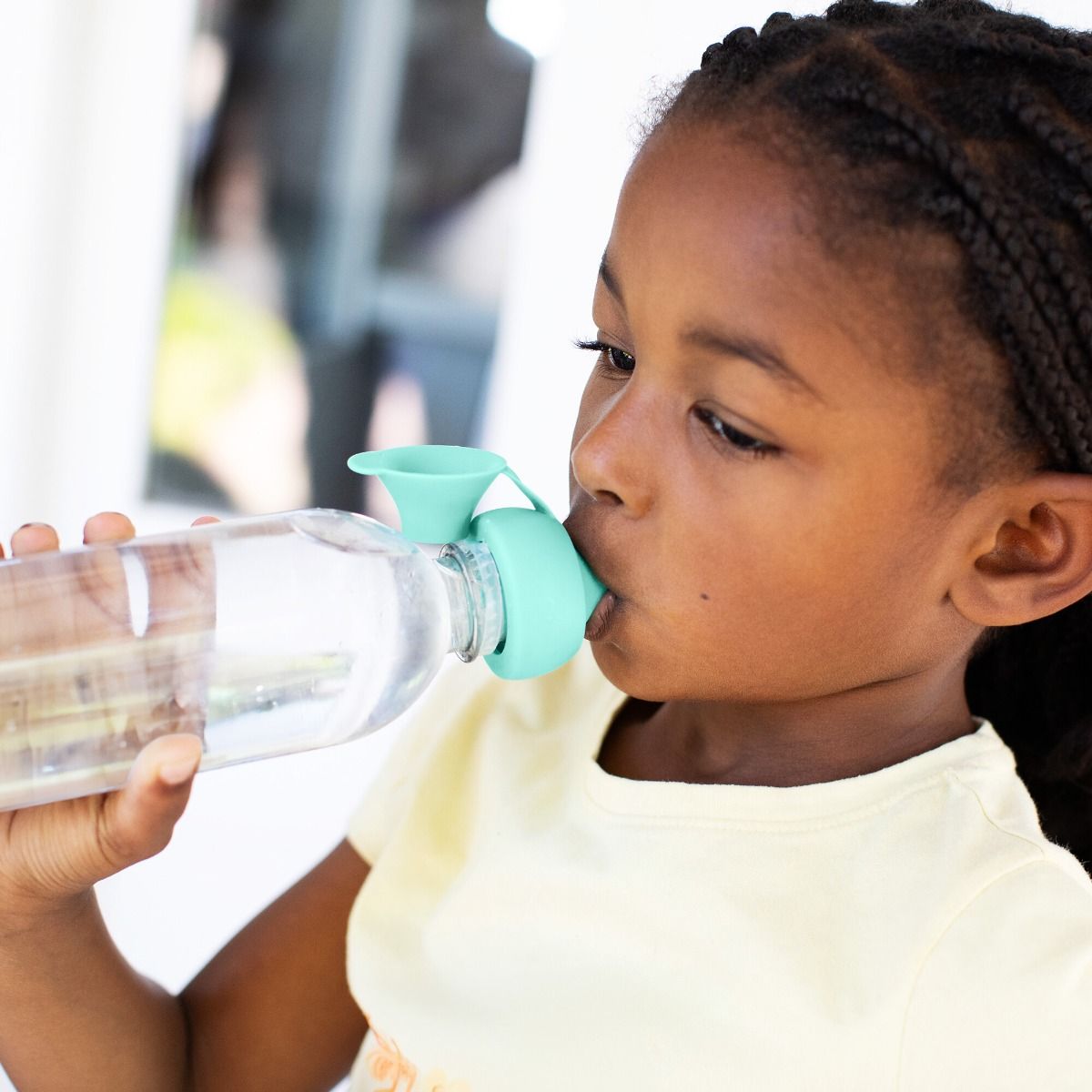 Boon Snug Sip Bottle Topper With Case 2pk for toddlers. MOD & TOD