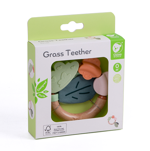 Classic World Grass Teether for teething baby. MOD & TOD