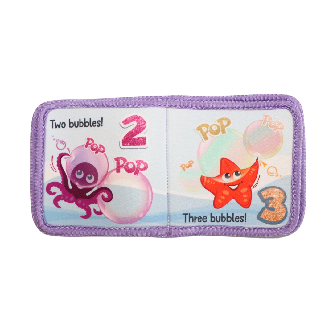 Jellystone Designs Baby Bath Book for baby and toddler. MOD & TOD