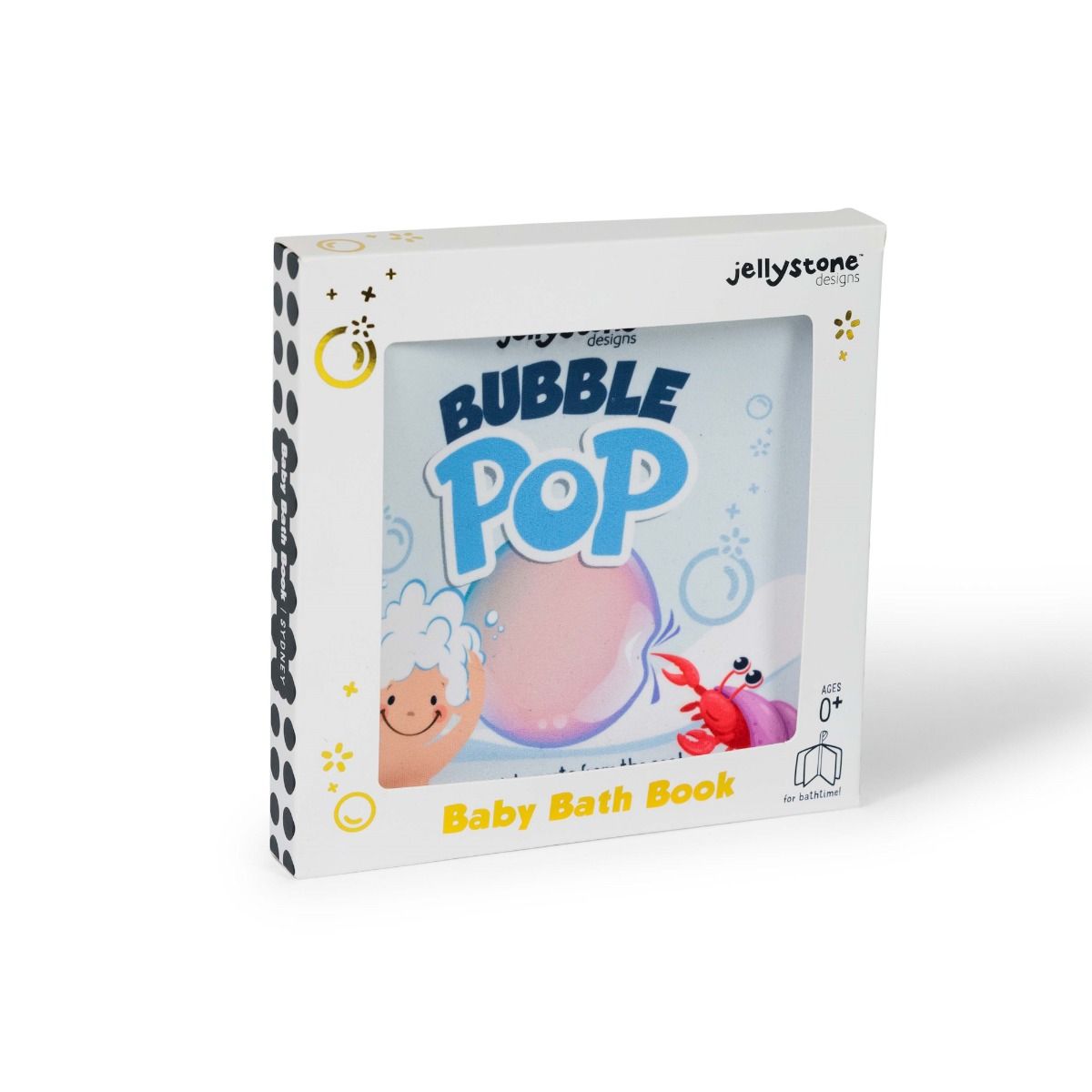Jellystone Designs Baby Bath Book for baby and toddler. MOD & TOD
