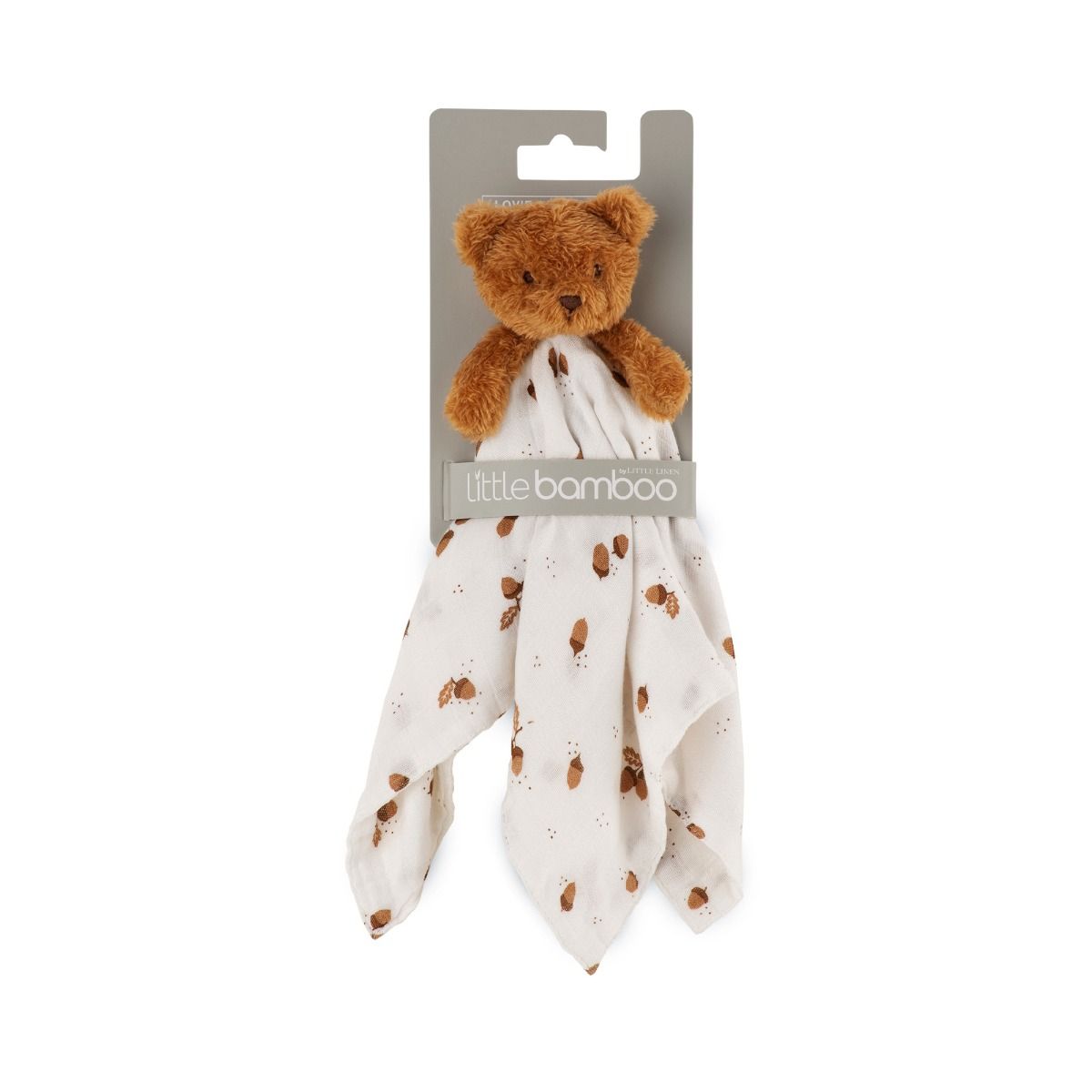 Little Bamboo Comforter - Teddy the Bear | Baby Toy | modandtod.com