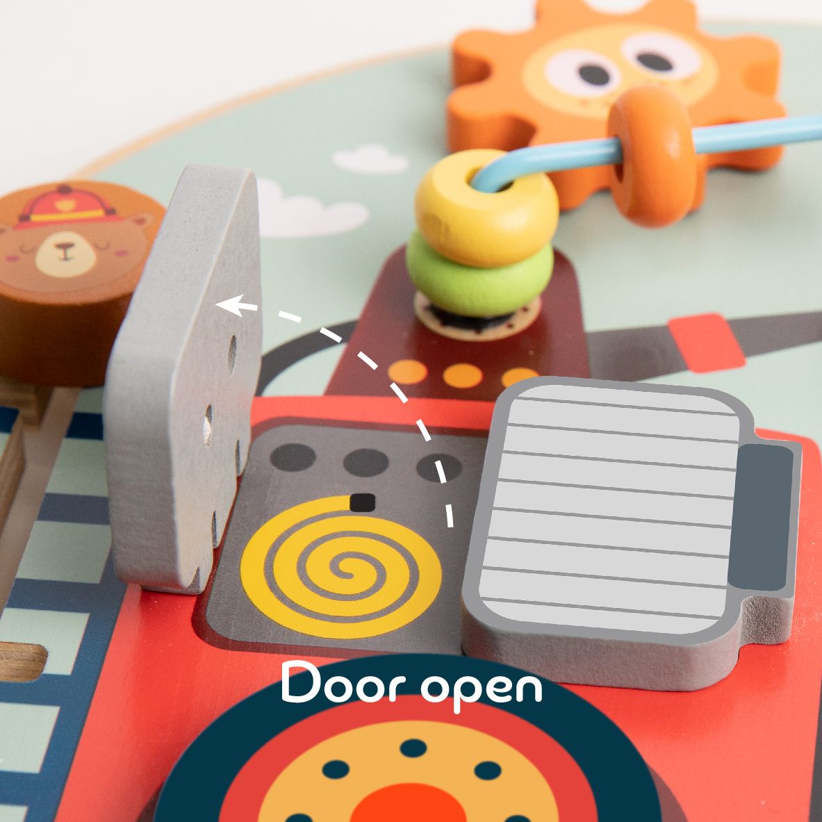 Classic World Busy Fire Truck for toddlers. MOD & TOD
