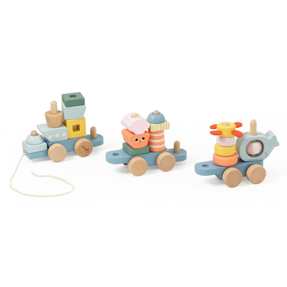 Classic World Pull Train - Ocean for baby and toddler. MOD & TOD