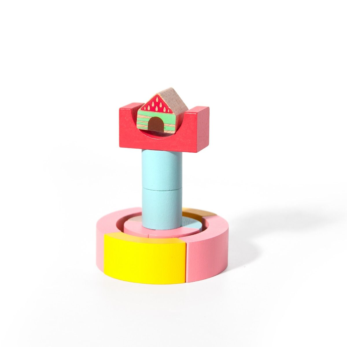 Classic World | Rainbow Garden Blocks - 40pcs for baby and toddler