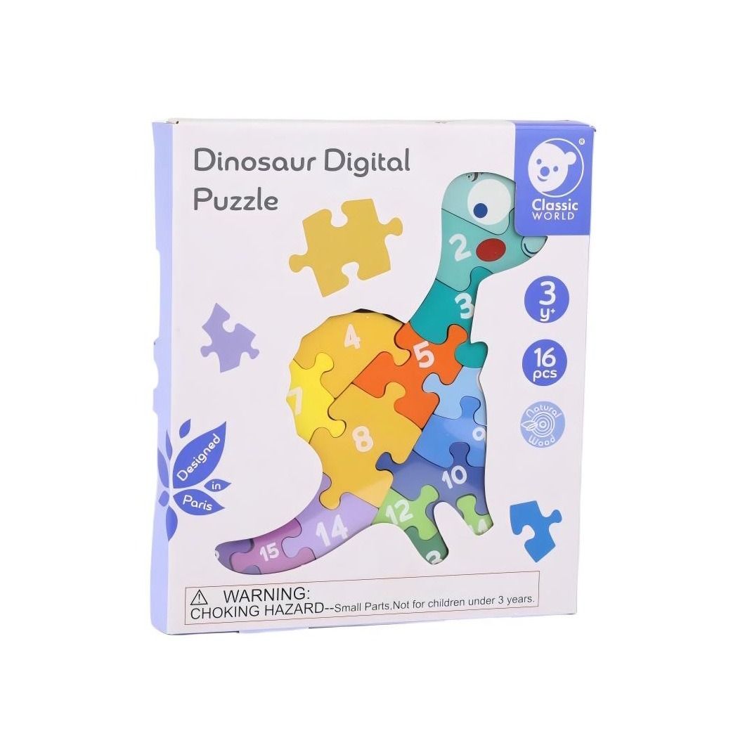 Lamaze Dinosaur Digit Puzzle | modandtod.com