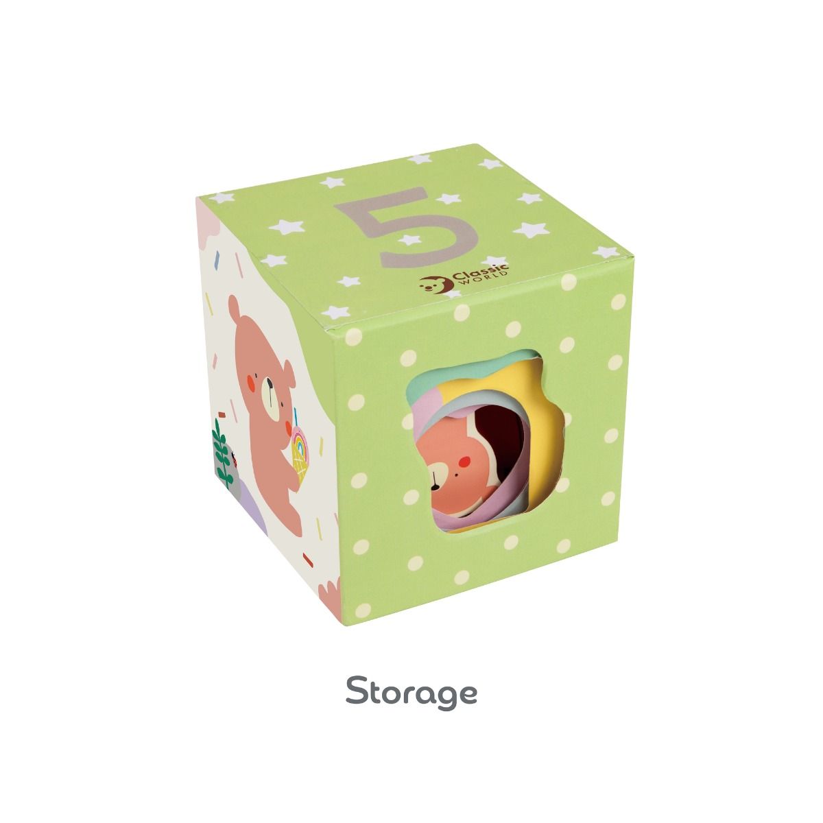 Classic World Forest Stacking Cubes for baby and toddlers. MOD & TOD
