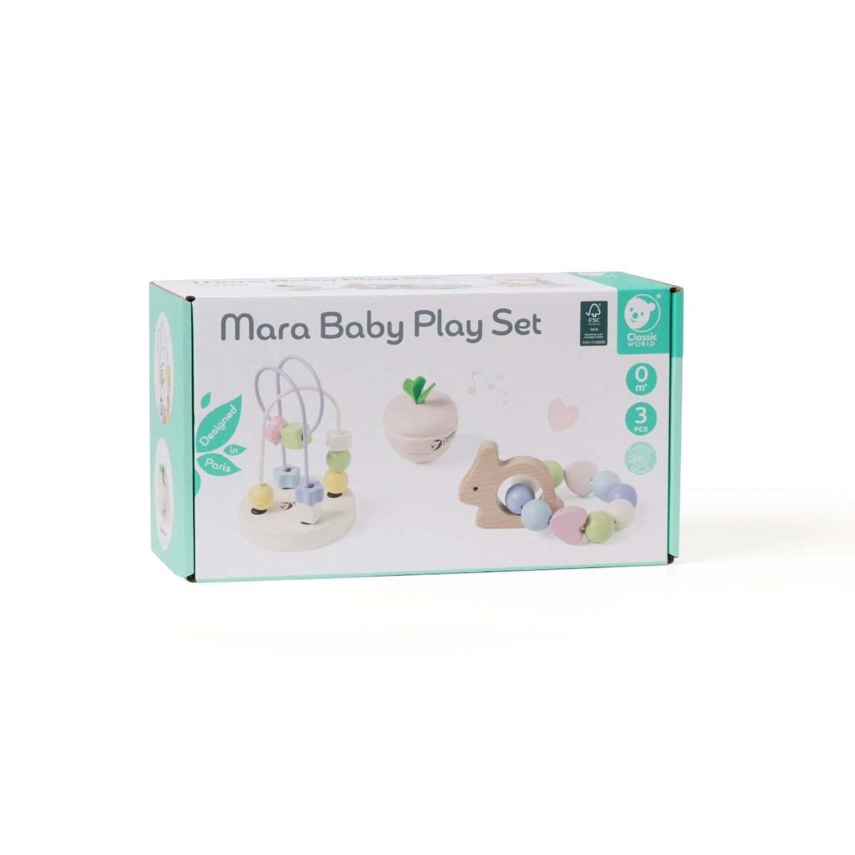 Classic World Mara Baby Play Set for baby. MOD & TOD