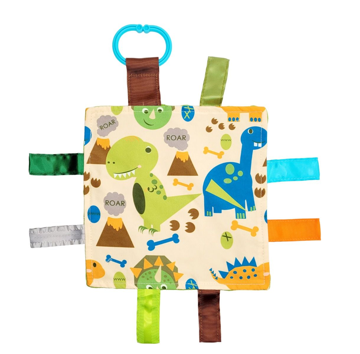 Baby Jacks Dinosaur Crinkle Sensory Toy for newborn and baby. MOD & TOD