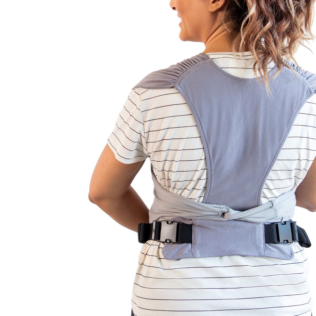 Moby Easy Wrap - Smoked baby carrier / wrap for mums. MOD & TOD