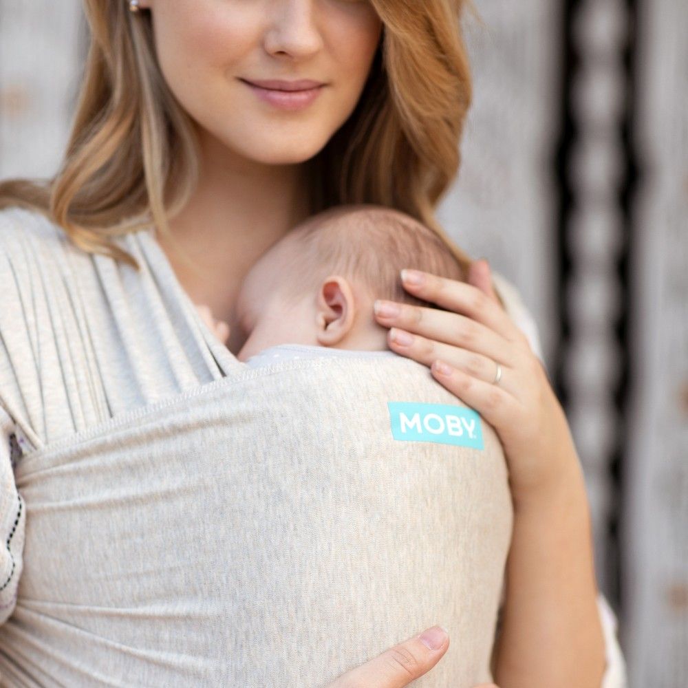 Moby Evolution Wrap - Almond | Baby Carrier Wrap | modandtod.com