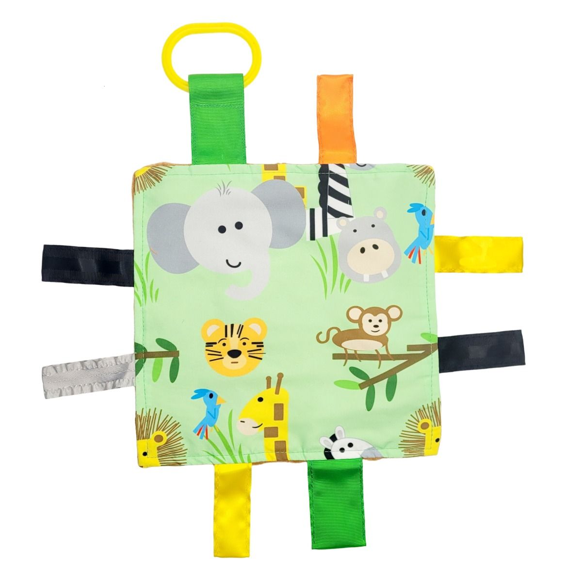 Baby Jacks Jungle Animals Crinkle Sensory Toy for newborn and baby. MOD & TOD