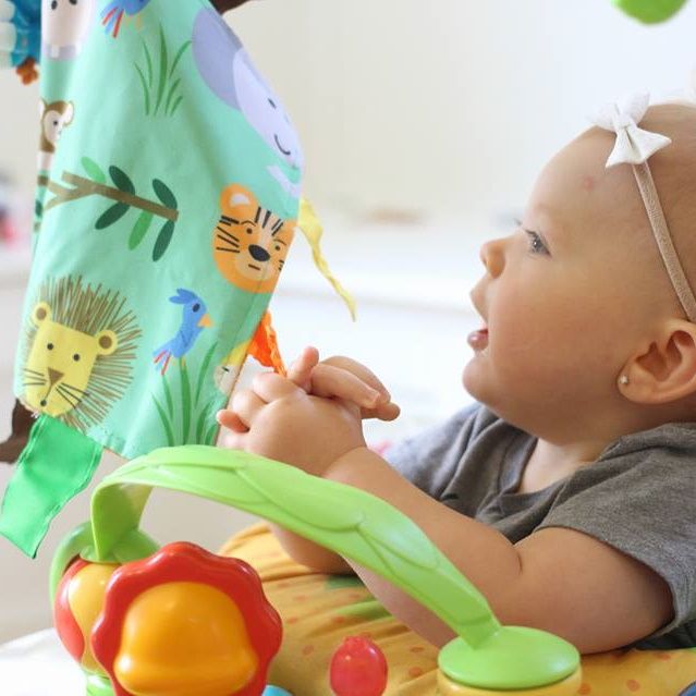 Baby Jacks Jungle Animals Crinkle Sensory Toy for newborn and baby. MOD & TOD