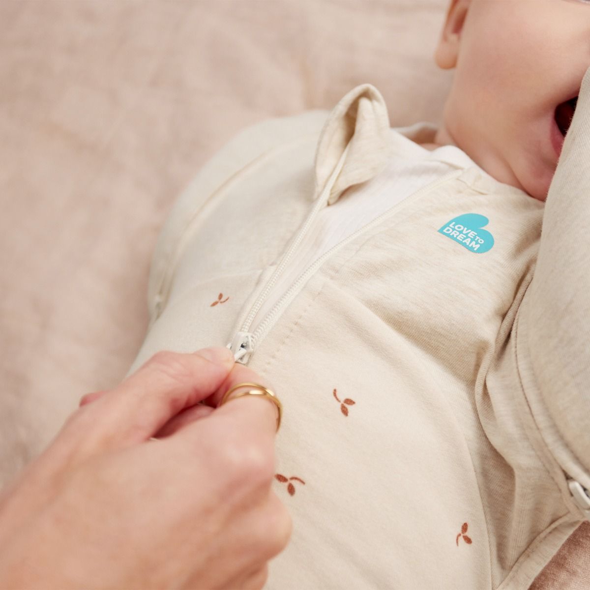Love to Dream Swaddle Up™ Transition Bag All Seasons 1.5 TOG - Twigs for baby. MOD & TOD