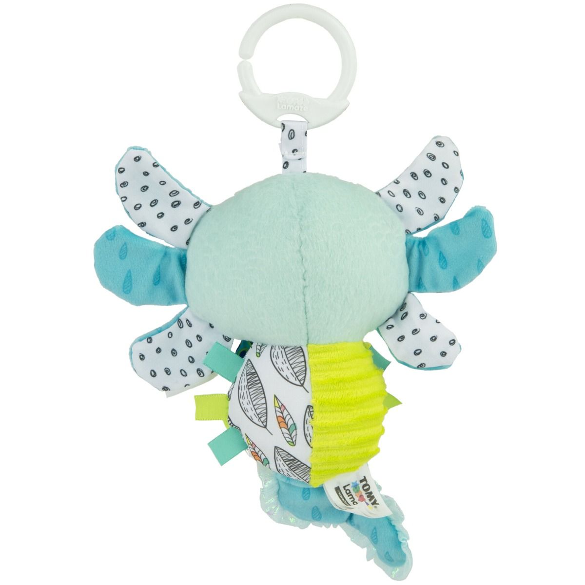 Lamaze Alise the Axolotl Clip & Go for newborn and baby. MOD & TOD