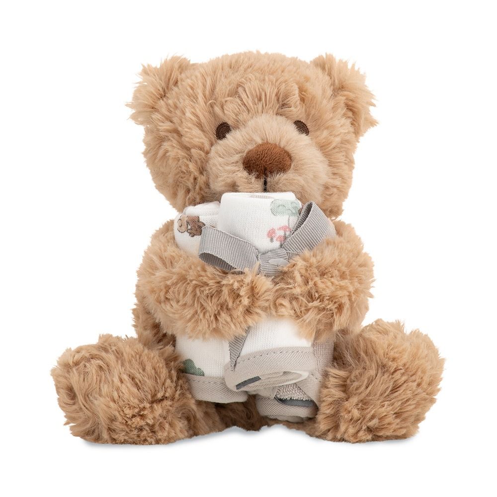 The Little Linen Company PLUSH TOY & WASHERS - WILLOW BEAR | modandtod.com