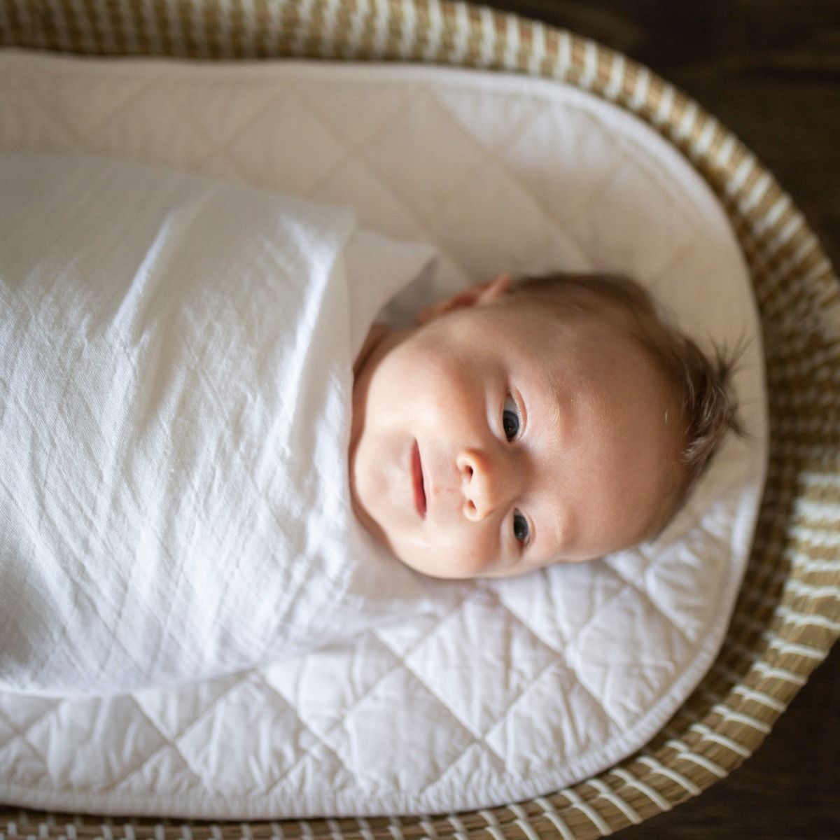 Little Bamboo Muslin Wraps 3pk - Marigold | Swaddle for Baby | modandtod.com