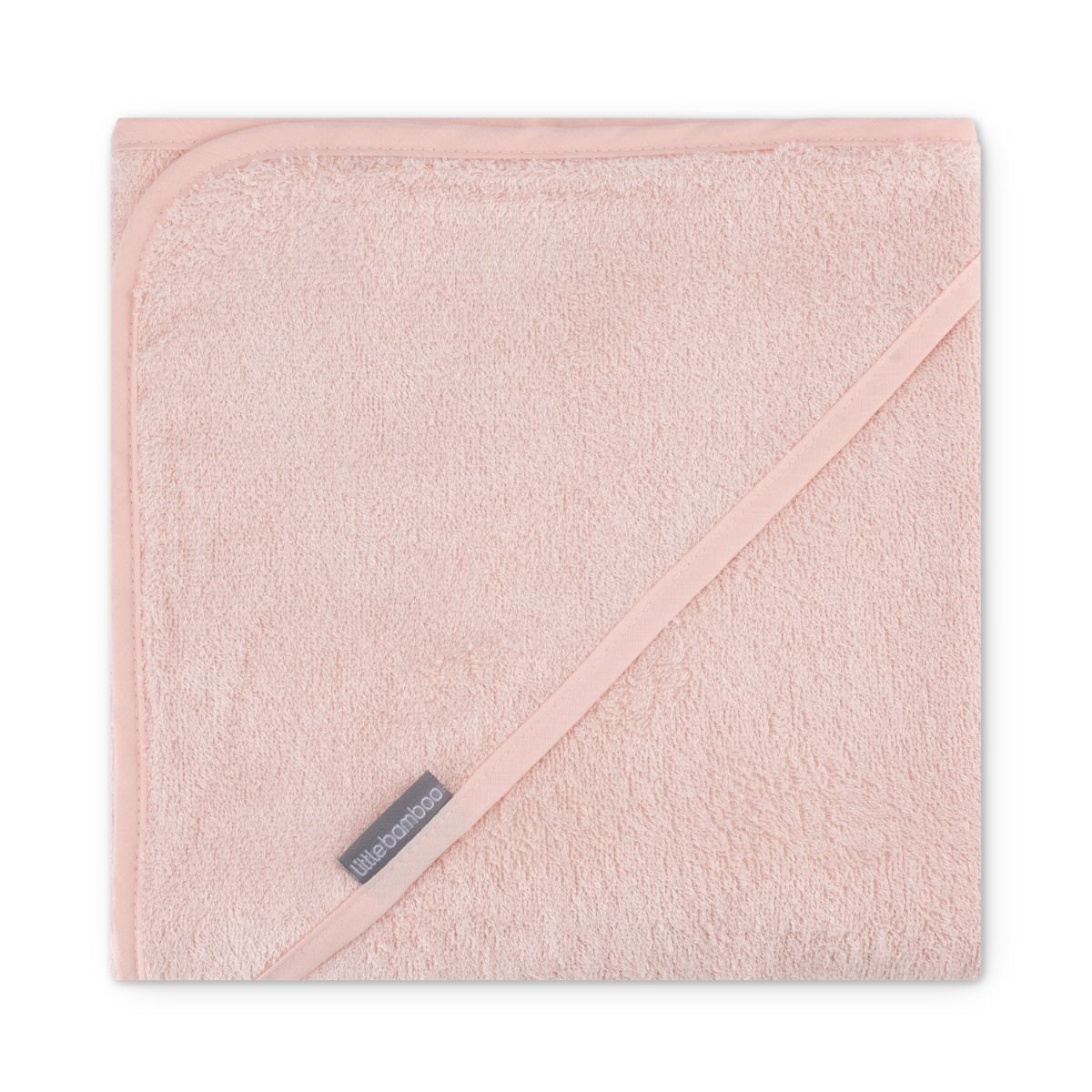 Little Bamboo Hooded Towel | Dusty Rose | Baby Bath Towel | modandtod.com