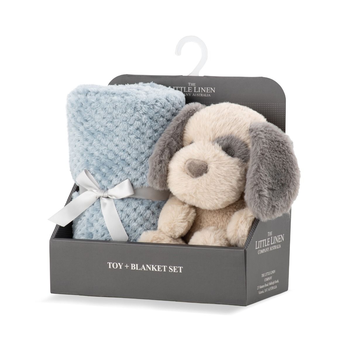 The Little Linen Company Plush Toy & Blanket - Barklife Dog | Gift Set for Baby | modandtod.com