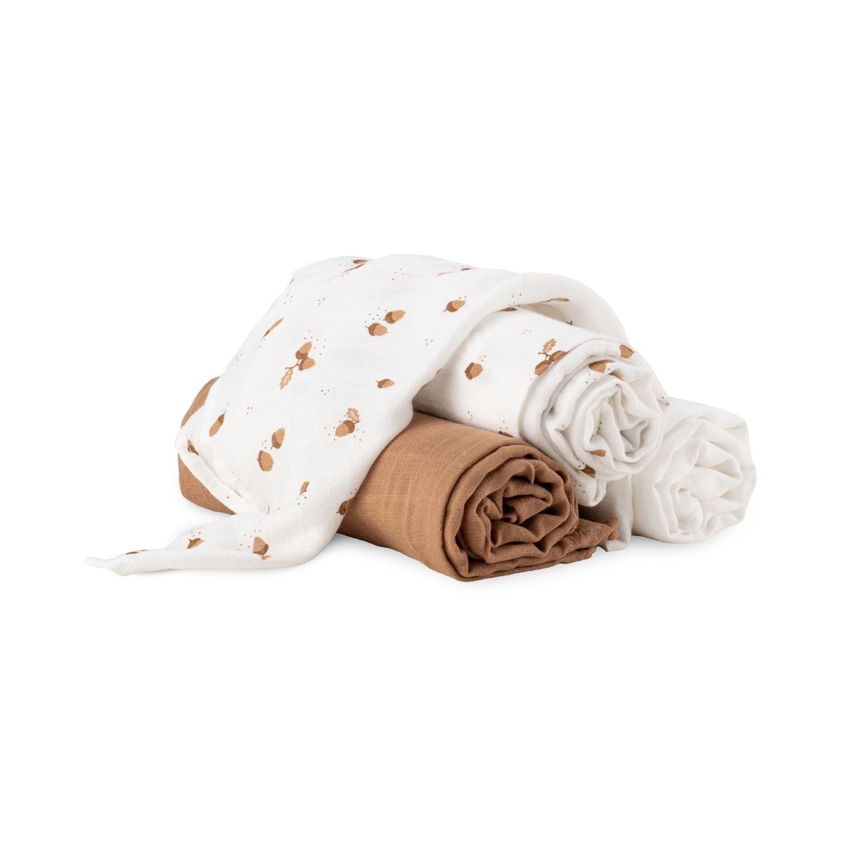 Little Bamboo Muslin Wraps 3pk - Whisper | Swaddle for Baby | modandtod.com